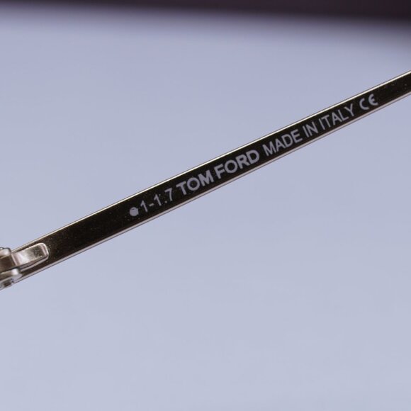 Tom Ford Dickon FT0527 28F Aviator Sunglasses - Gold/Brown - Picture 7 of 9